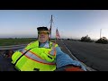 Typical ride into Payette. Used a Vecnos IQUI 360 Camera