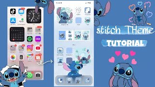 RAHASIA membuat Tema Stitch - Tema Stitch untuk Iphone - Tutorial Tema Iphone screenshot 5