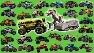 Monster Vehicles Compilation, Monster Jam Trucks, Monster Jam Truck Racing, Trucks and Vehicles