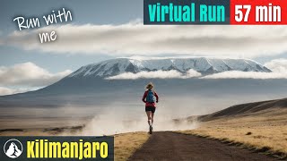 Kilimandscharo: Das Dach Afrikas! Tansania Wunderland | Virtueller Lauf #108