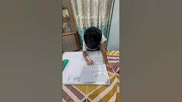 Table Of 5 5 क पह ड Learn Multiplication Table Of 5 With Fun Shorts Trending Reels 