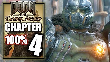 Doom the Dark Ages - Chapter 4, Sentinel Barracks All Secrets, Gold, Ruby, Challenges Collectibles