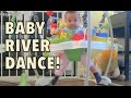 FUNNY BABY RIVER DANCE! - September 18, 2014 - itsjudyslife daily vlog