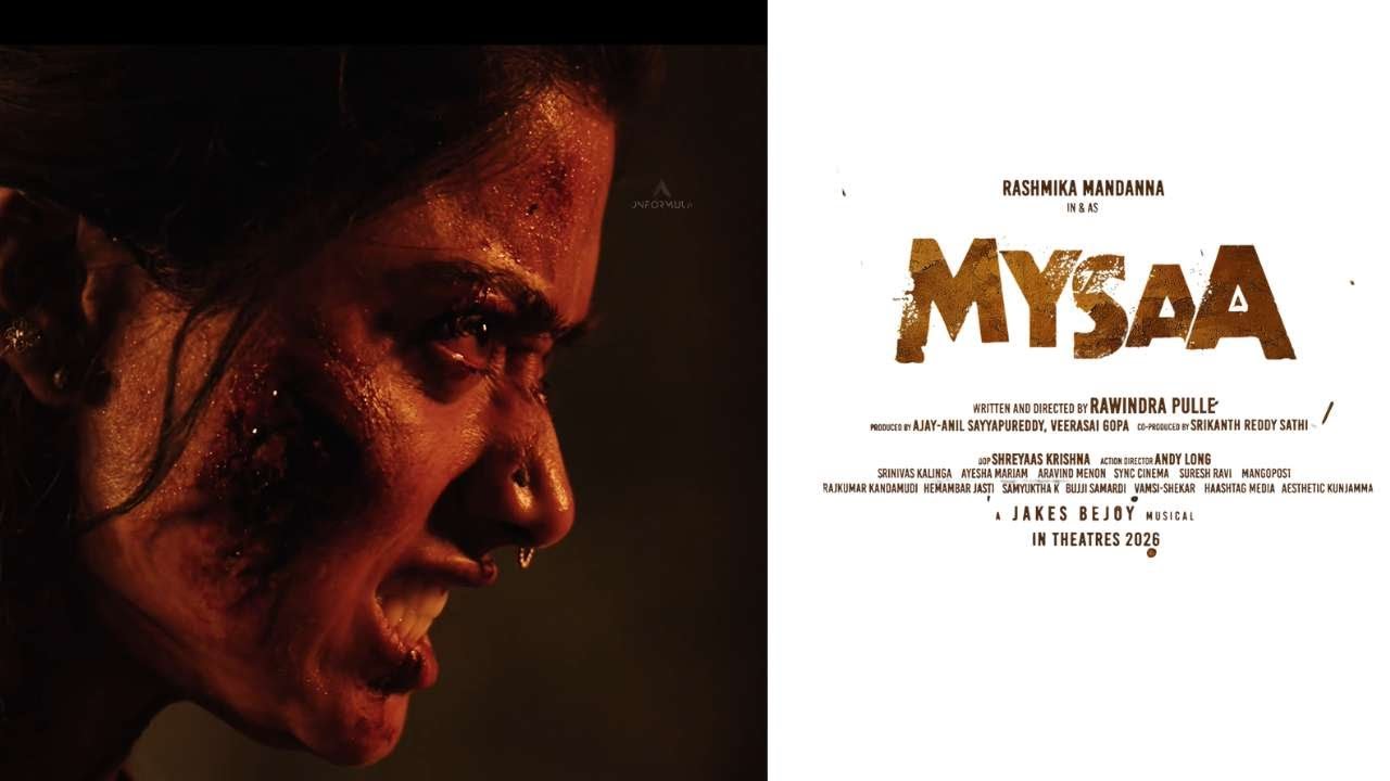Mysaa First Glimpse | Rashmika Mandanna | Rawindra Pulle | Jakes Bejoy | Unformula Films