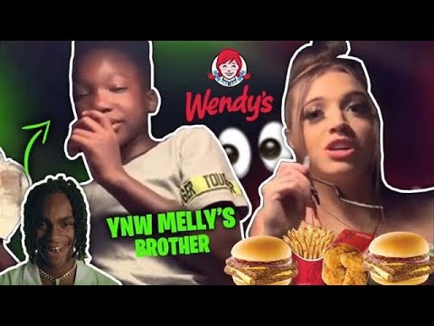Wendys Mukbang With Ynw Lil Brother He Did What With His