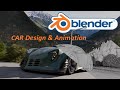 From Idea to Realistic 3D Animation Thunder Car Design #blender  #3d #cinematiccars   #Blender3D #4k