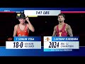 Sergio Vega vs Anthony Echemendia 141lbs FULL MATCH | Big 12 Wrestling Championship pres by Allstate