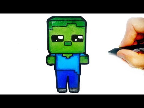 Vídeo: Como Desenhar Um Zumbi Com Um Lápis