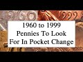 Cherry Pickers Pennies You Can Find In Change From 1960 To 1999