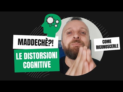 I disturbi cognitivi. Cosa sono e come riconoscerli 🧠 #psicologiasociale #schemimentali #bias