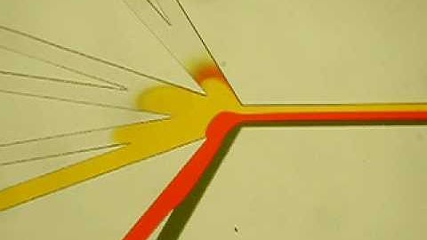 Microfluidic device with microvalves (inlet area) [Folch lab]