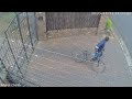 Crime in johannesburg south africa  breaking and entering to steal bicycle  less than 2 mins