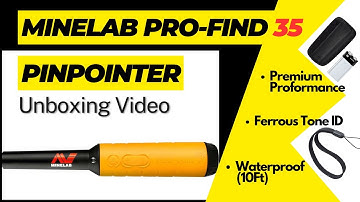 Minelab Pro Find 35 #unboxing
