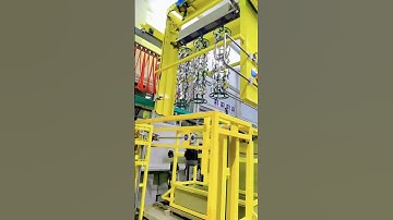 Fully automatic electroplating line, high efficiency, large volume, high quality.#PLC#wireplating