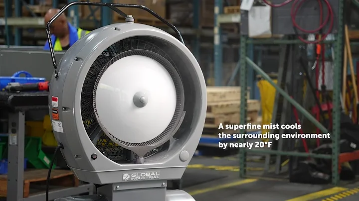 See the Atomizing Fan That Cools 800 Square Feet Instantly!