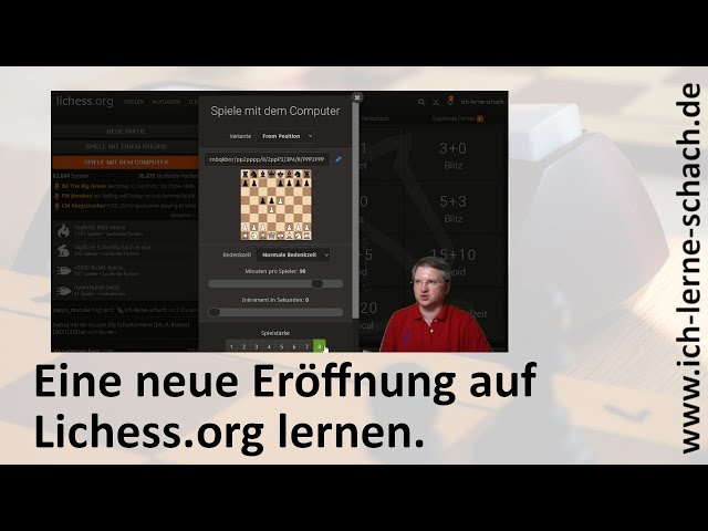 Bei Lichess anmelden für Anfänger - leicht erklärt auf s(ch)achlich.de