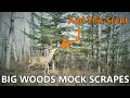 Best mock scrape scent big woods bucks