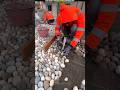 महंगे मार्बल के जगह पत्थर से बनाया अद्भुत डिजाइन🫡| Unique stone for floor making | #shorts #trending