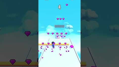 Roof Rails - Gameplay Walkthrough Android, ios All Levels 15 #Shorts