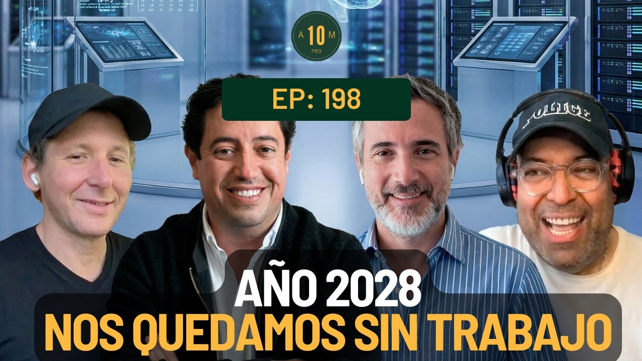E198: 2028 🤯  el año que todos quedaremos sin trabajo