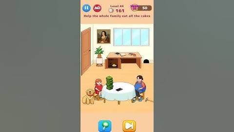 Tricky Prank Annoying Quest Level 44 | Help The Whole Family Eat All The Cakes