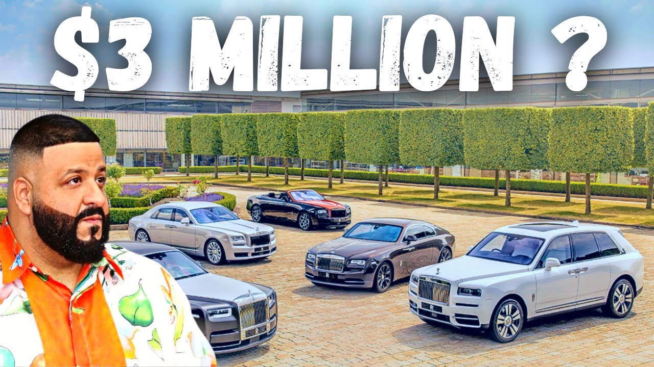 The Truth About DJ Khaled's $3 Million Car Collection