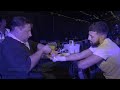 Boxer JASON SILLET getting hands wrapped by RICHIE GARNER