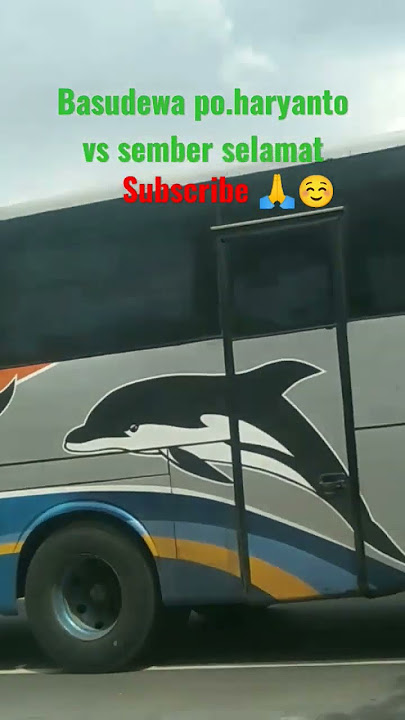 PO.haryanto Basudewa vs sumber selamat sumber grup// #bus #sugengrahayu #poharyanto
