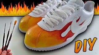 customize nike cortez shoes