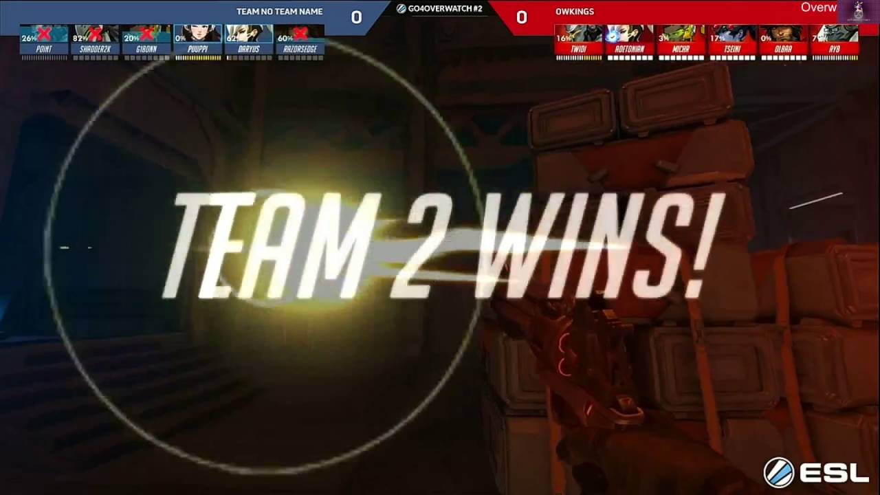 Owkings vs Team No Team Name | Overwatch Tournament - Go4Overwatch EU Cup #2 | Overwatch TV