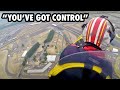 Flying over silverstone with former jaguar pilot kip morton