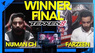 W Final - Farzeen (Victor) vs Numan Ch (Steve) - Top 8 - Dojo TWT 2024 - Tekken 8