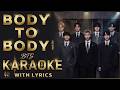 BTS Body To Body Karaoke Version Instrumental With Lyrics