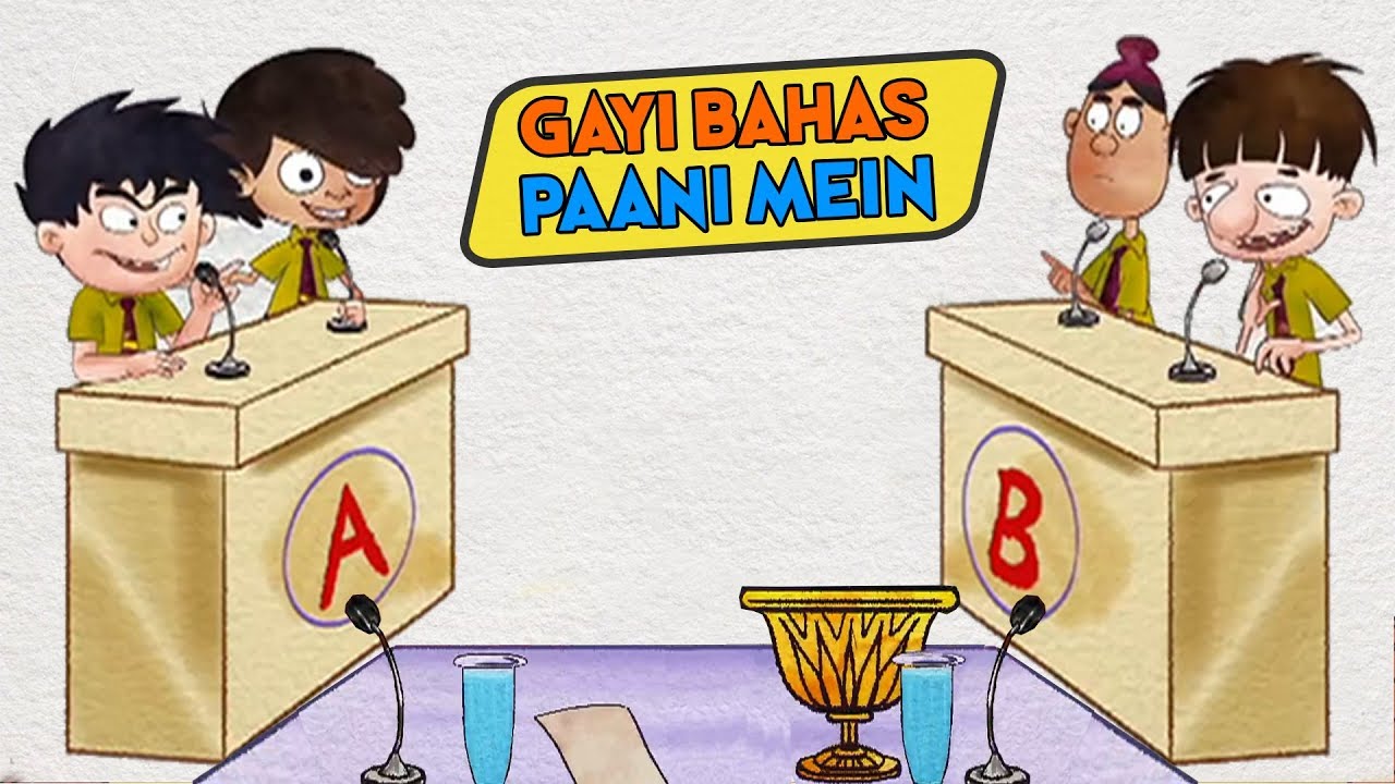 Gayi Bahas Pani Mein   Bandbudh Aur Budbak New Episode   Funny Hindi Cartoon For Kids