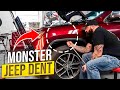Monster Jeep Dent | PDR Training Tutorial
