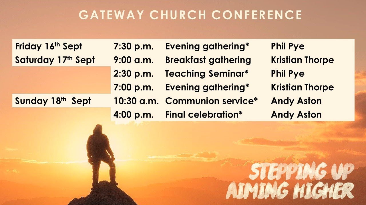 Conference - Stepping Up Aiming Higher. Session 1, Phil Pye - YouTube