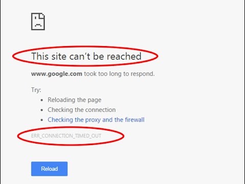 Video: Jak opravím, že v prohlížeči Google Chrome vypršel časový limit chybného připojení?