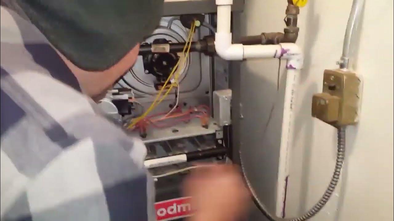 FURNACE NOT HEATING GOODMAN HOW TO CLEAN FLAME SENSOR YouTube