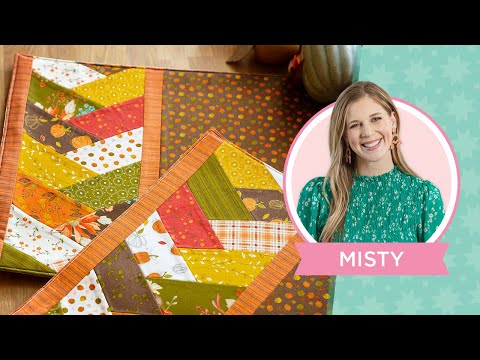 Misty demonstrates how to create Half Hexi Braid Place Mats just in time for the Holiday Season!
