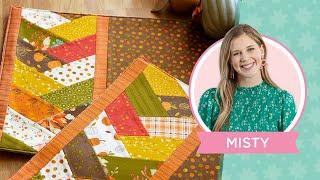 misty demonstrates how to create half hexi braid place mats just in time for the holiday season!