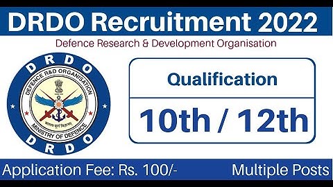DRDO CEPTAM 10 ADMIN & ALLIED (A&A) RECRUITMENT 2022 | ONLINE FORM, ELIGIBILITY, AGE LIMIT, SYLLABUS