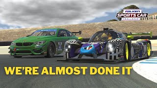 It Was A Good Battle For P3 But... At Laguna Seca In Sports Car Challenge - iRacing