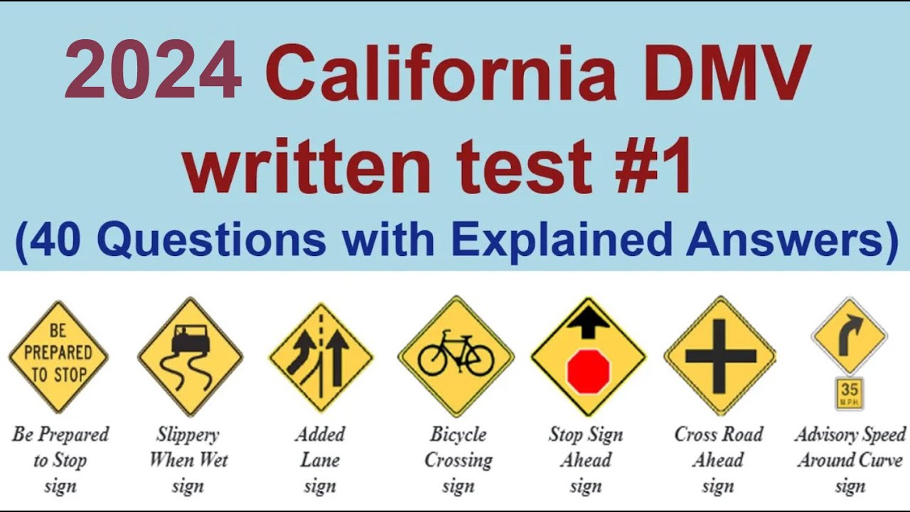 Prepare for Knowledge and Drive Tests - California DMV