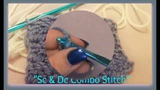 'Sc & Dc Combo Stitch'