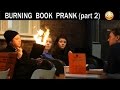 Burning Book Prank🔥 (in the Royal Library) - Julien Magic