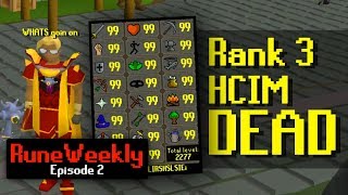 Rank 3 Ironman Disconnected? Runeweekly Ep2