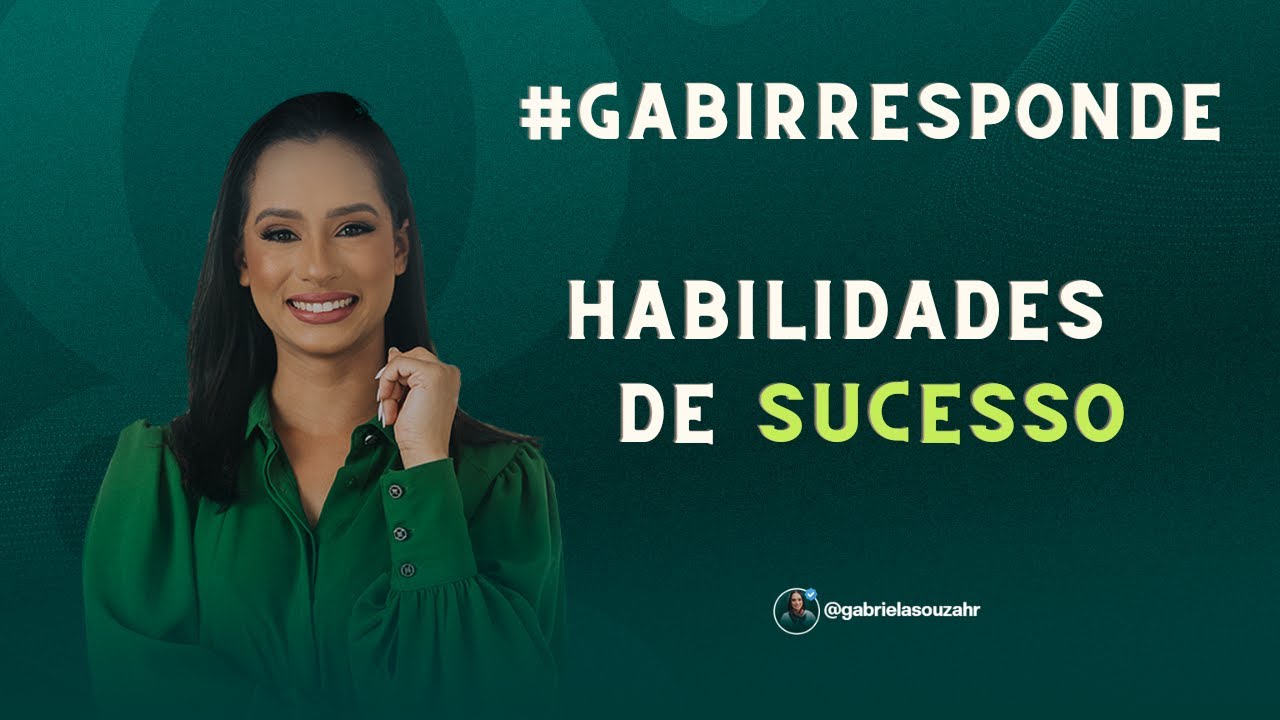 HABILIDADES DE PROFISSIONAIS DO FUTURO | #GABIRESPONDE - YouTube