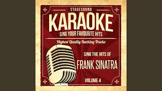 Video thumbnail of "Stagesound Karaoke - I've Got The World On A String (Originally Performed By Frank Sinatra & Liza Minnelli) (Karaoke..."