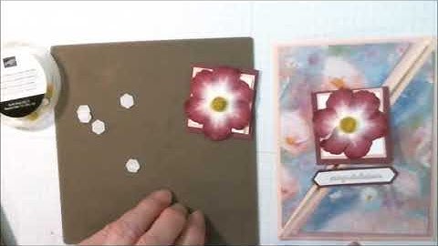 Double Triangle Fold Card Part 2