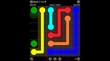 FLOW FREE - Classic Pack - 6x6 - Level 1
